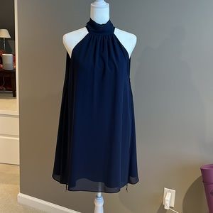 Haute Hippie Trapeze Halter Dress XS